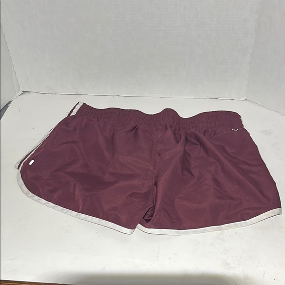 Adidas Red Athletic Shorts Lightweight Polyester - Picture 6 of 8